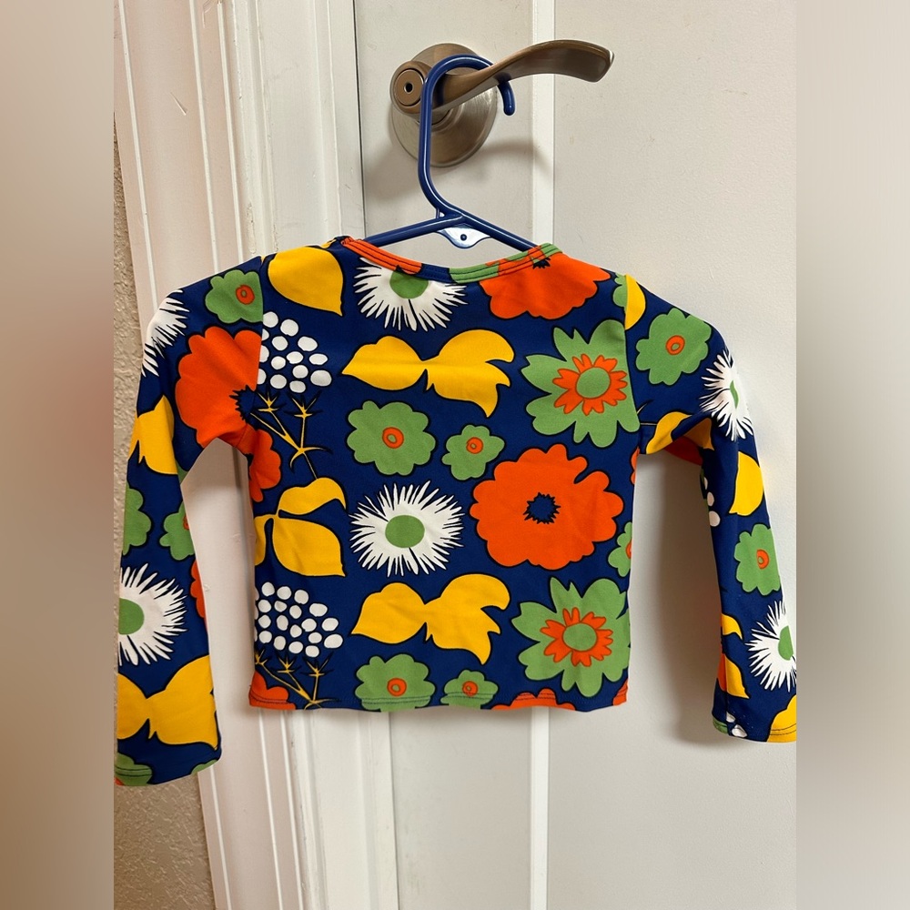 Marimekko for Target Floral Kids Swim Top, 18 months - Picture 3 of 6